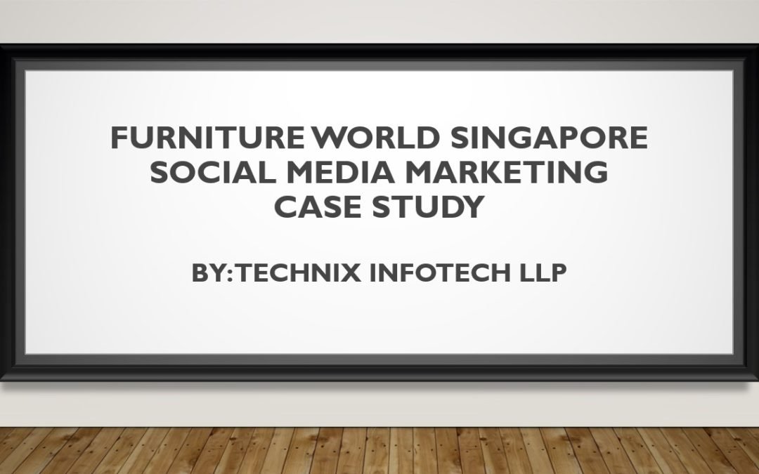 Social Media Marketing for Furniture Brand