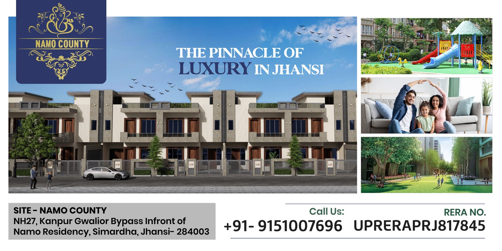 Real estate Hoarding design- real estate outdoor ad design - ooh design 1 (5)