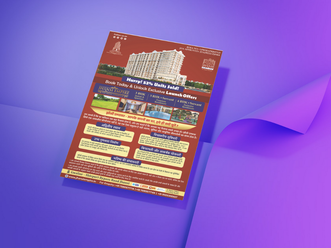 luxury apartment pamphlet designer (1)